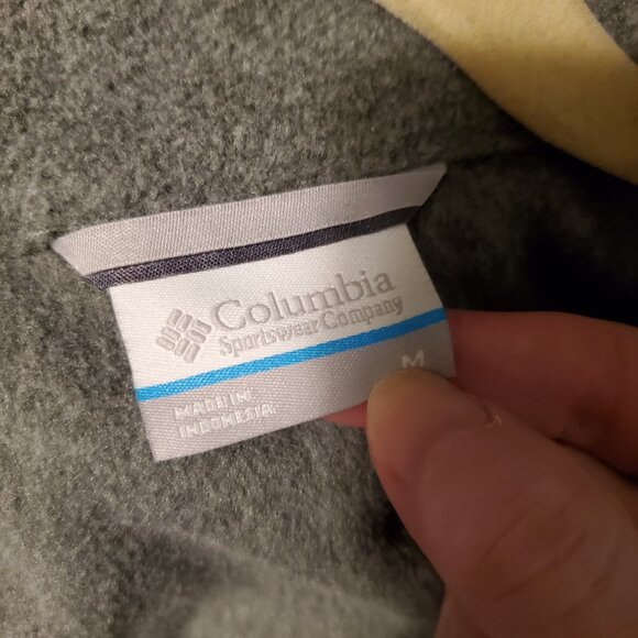Columbia Gray Bugaboo II Fleece Interchange Full Zip Jacket Men's Size Medium - Picture 4 of 13